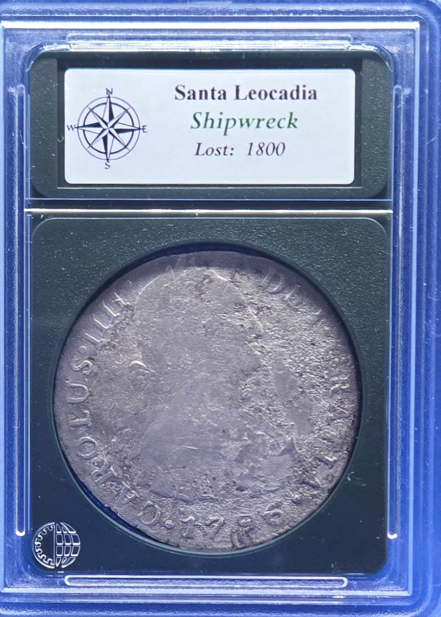 Santa Leocadia Shipwreck 1796 8 Reale Lima, Peru