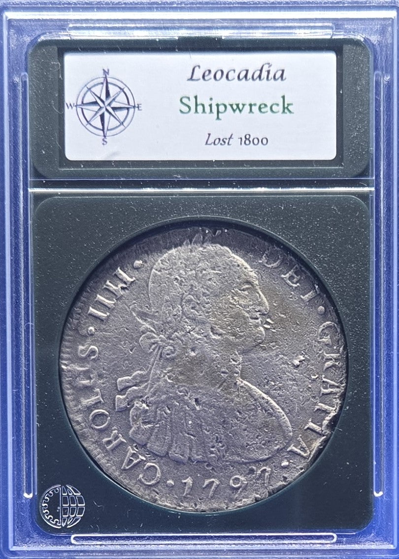 Santa Leocadia Shipwreck 1797 8 Reale Lima, Peru