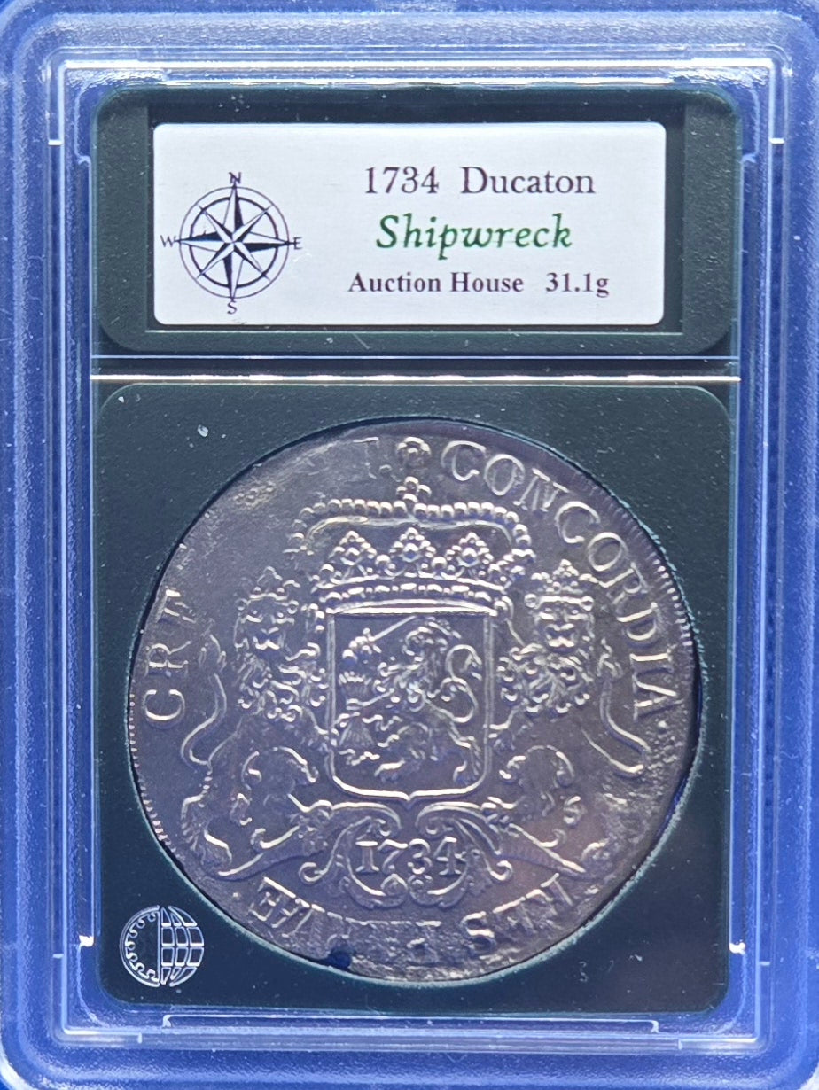 Vliegenthart Shipwreck 1734 Ducaton