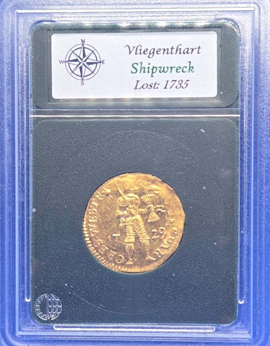 Vliegenthart Shipwreck 1729 West Friesland Ducat