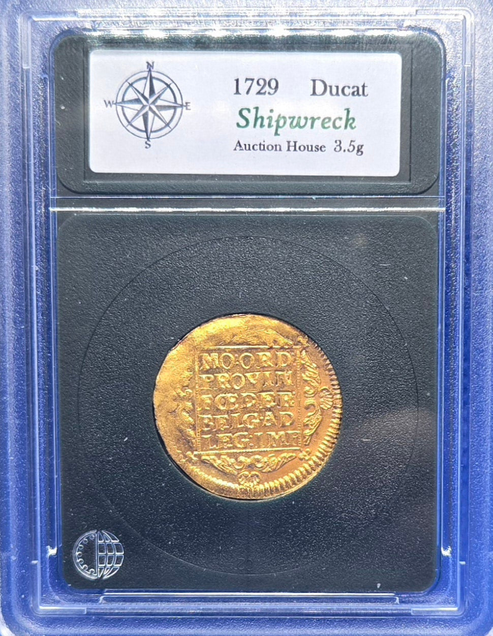 Vliegenthart Shipwreck 1729 West Friesland Ducat