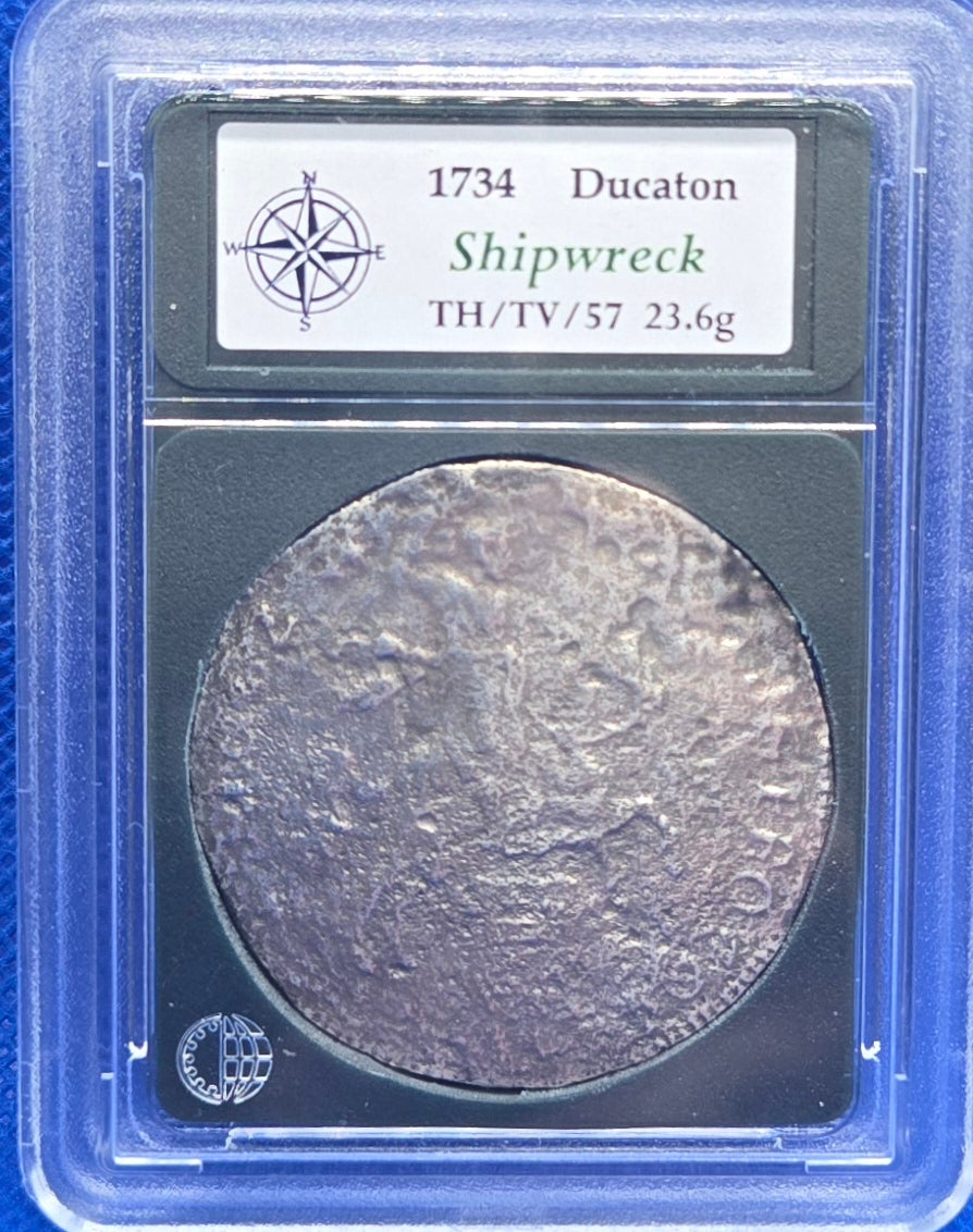 Vliegenthart Shipwreck 1734 Silver Ducaton