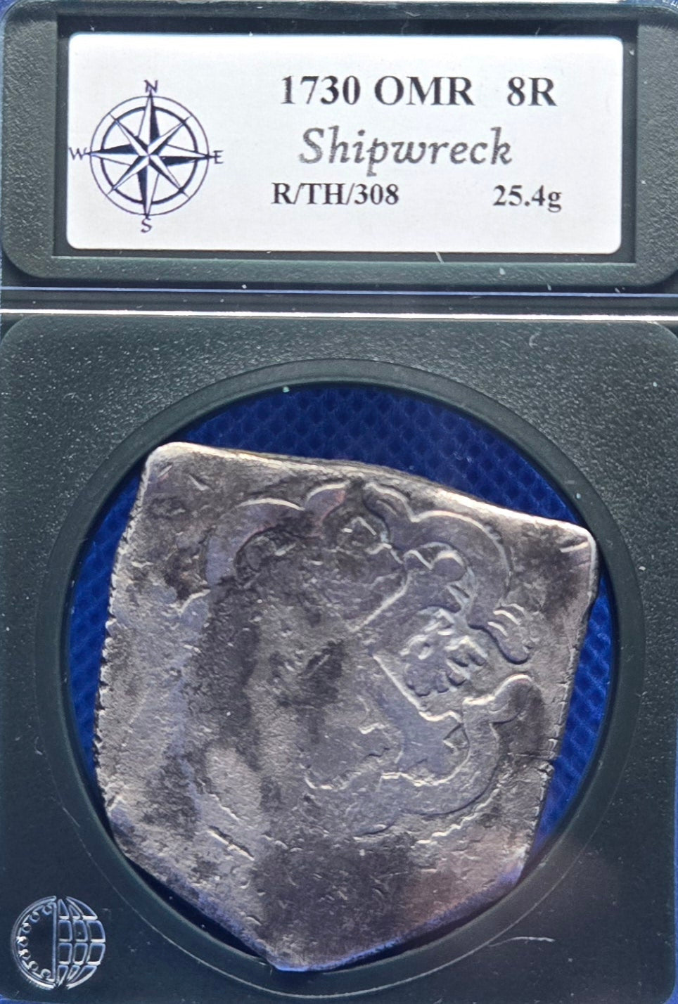 Rooswijk 1730 8 Reale cob