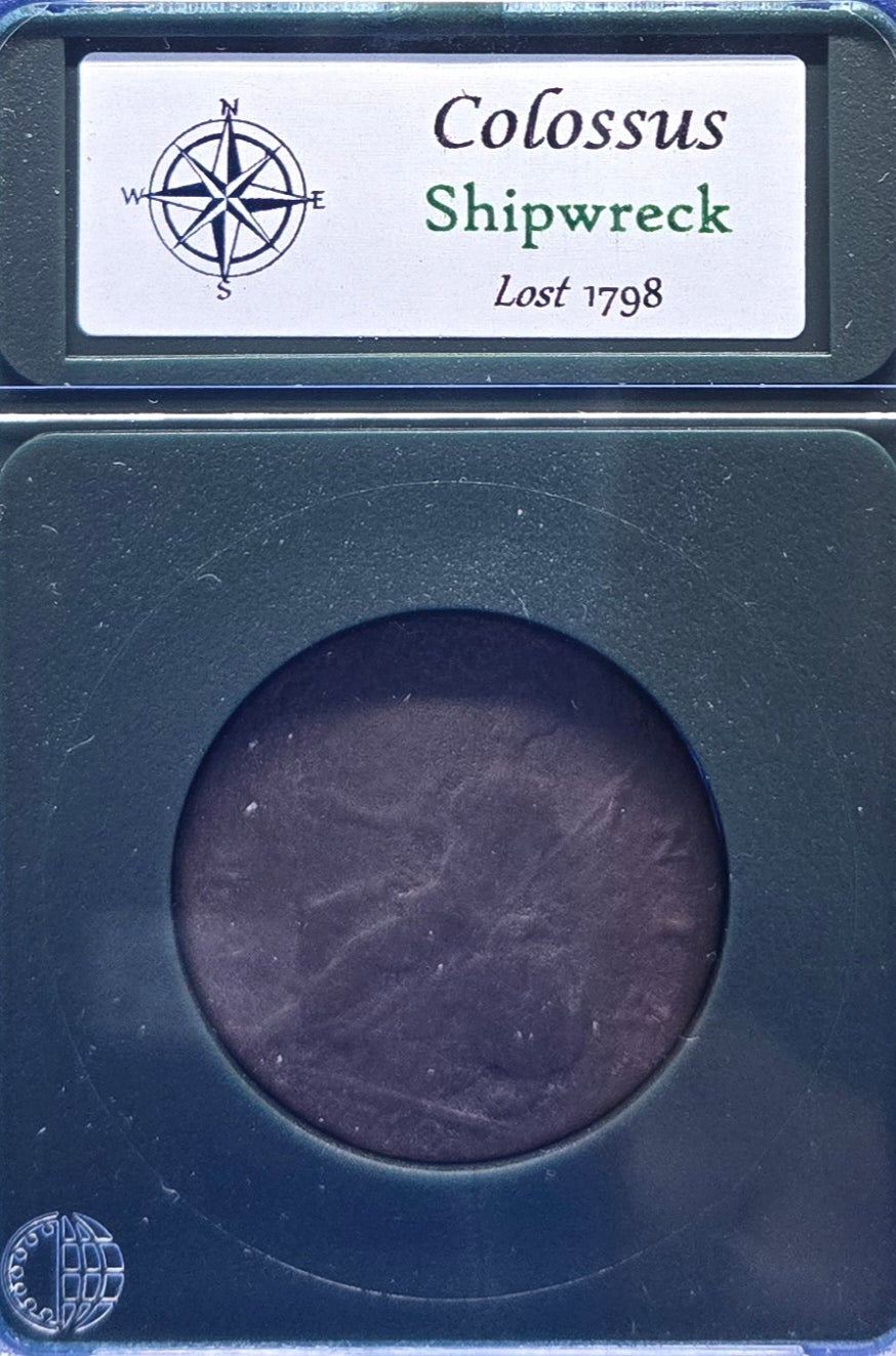 Colossus 1752 Half Penny