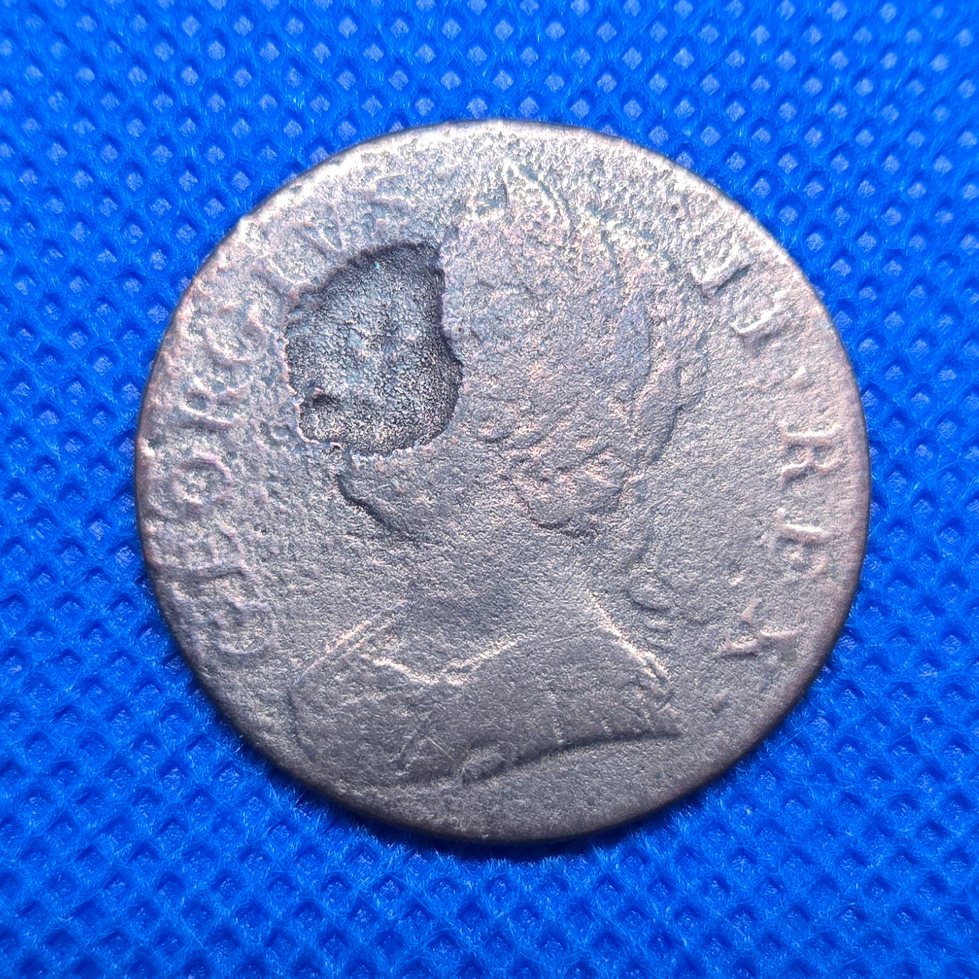 Colossus 1752 Half Penny