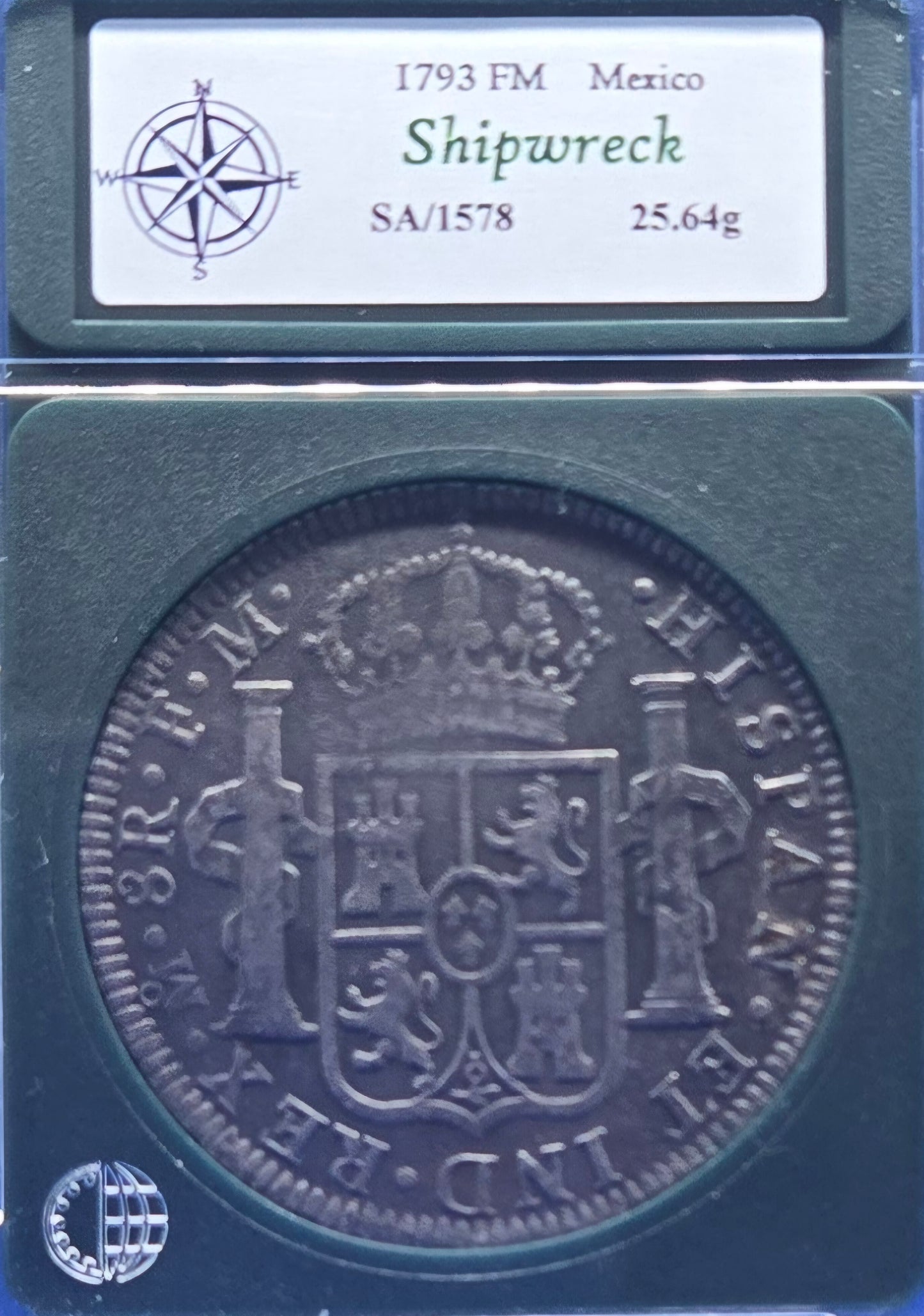 Athenienne 1793 Mexico 8 Reale