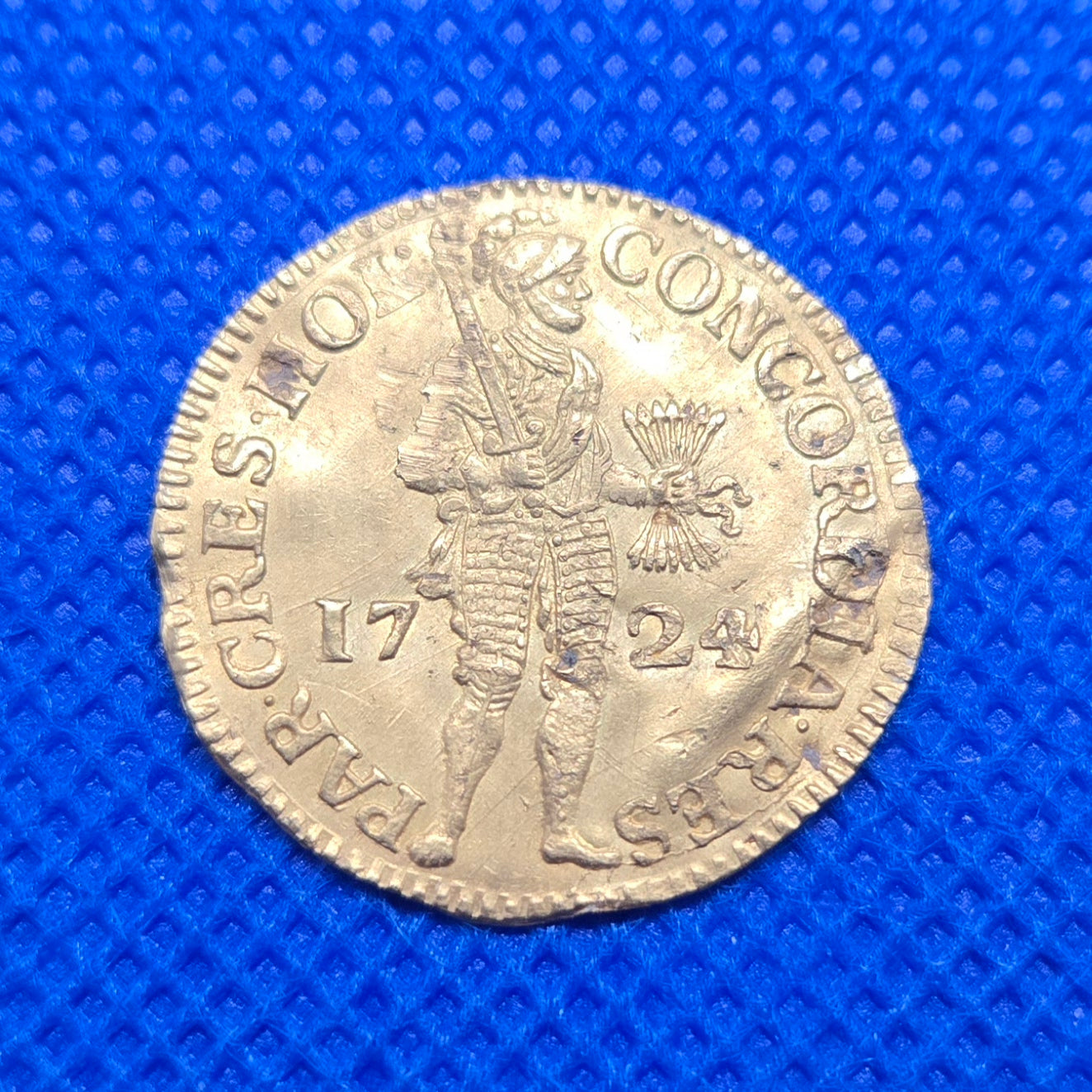 Akerendam 1724 Gold Ducat