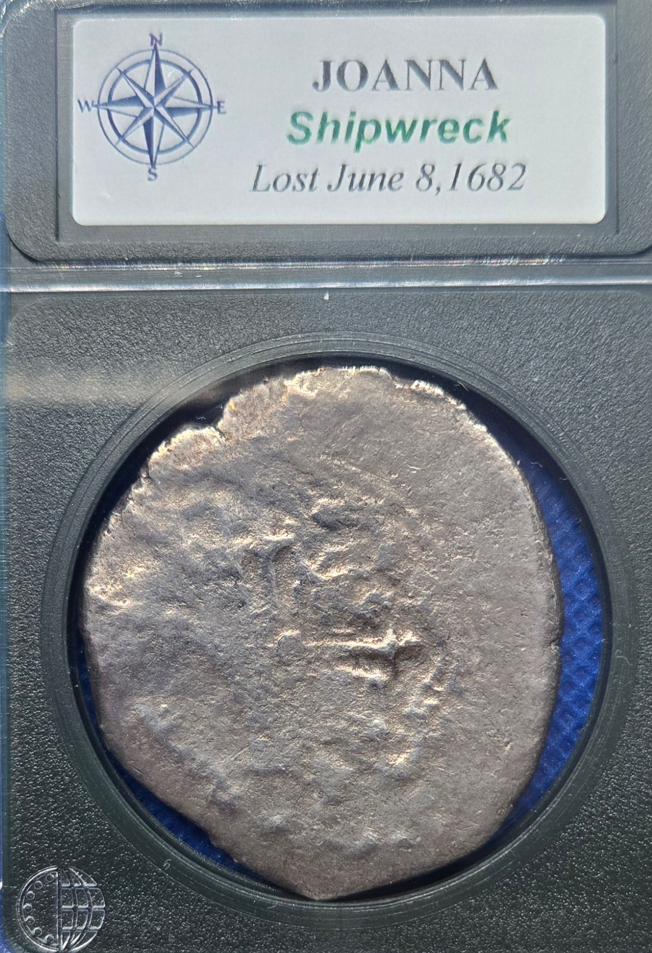 Joanna Shipwreck, 8 Reale cob