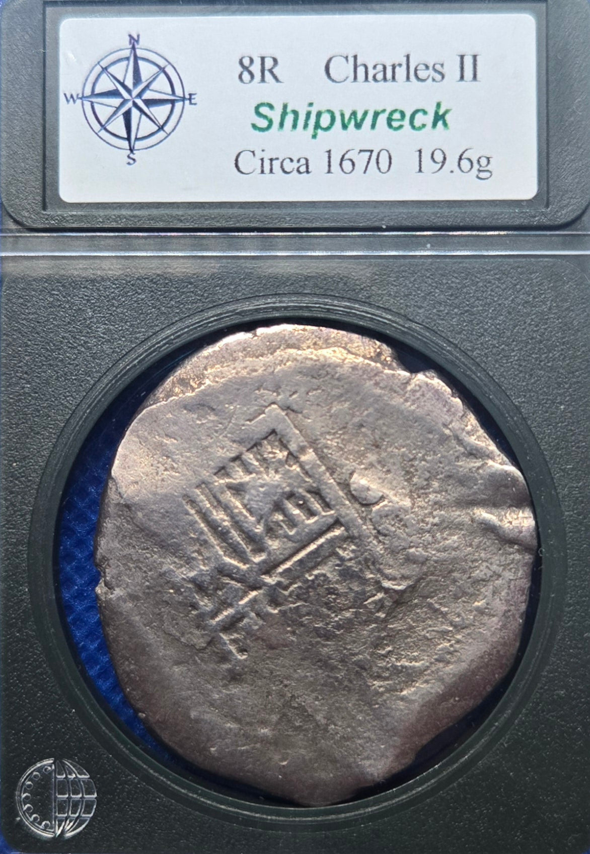 Joanna Shipwreck, 8 Reale cob