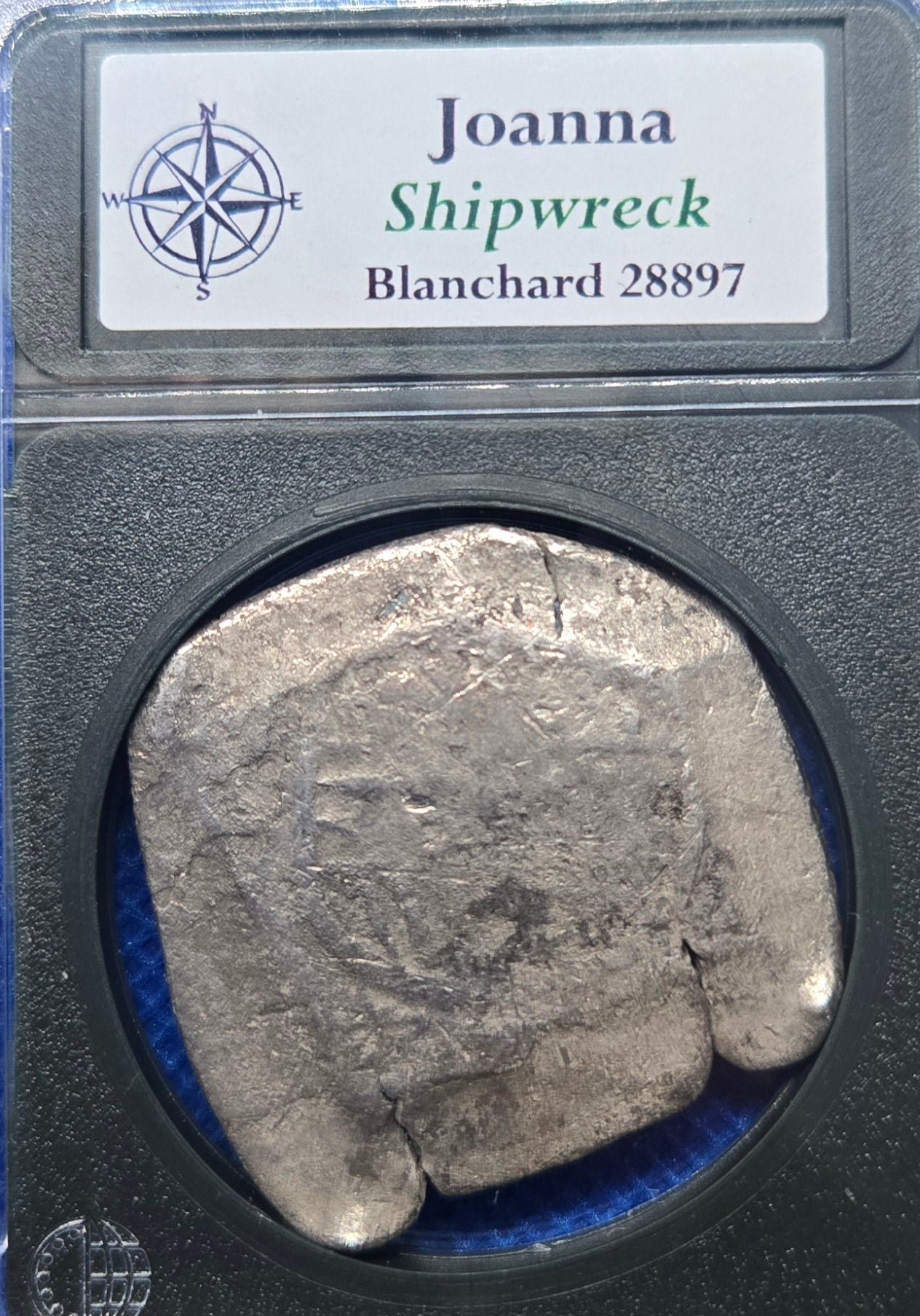 Joanna Shipwreck, 8 Reale cob
