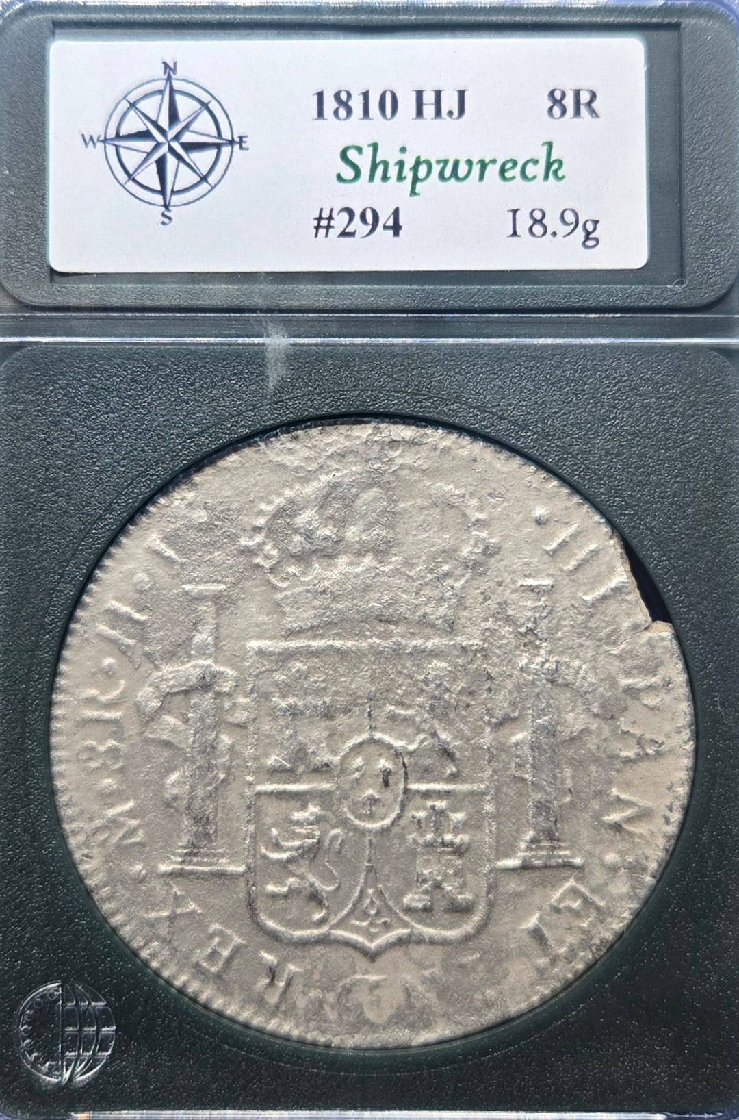 Black Joke Shipwreck, 1810 8 Reale