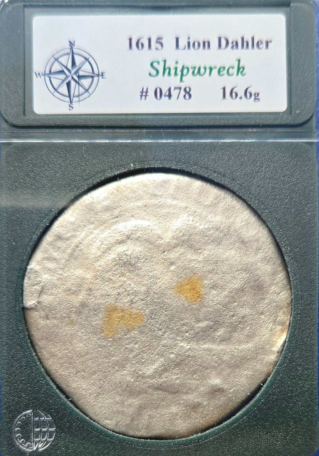Campen Shipwreck, 1615 "Lion" Daalder