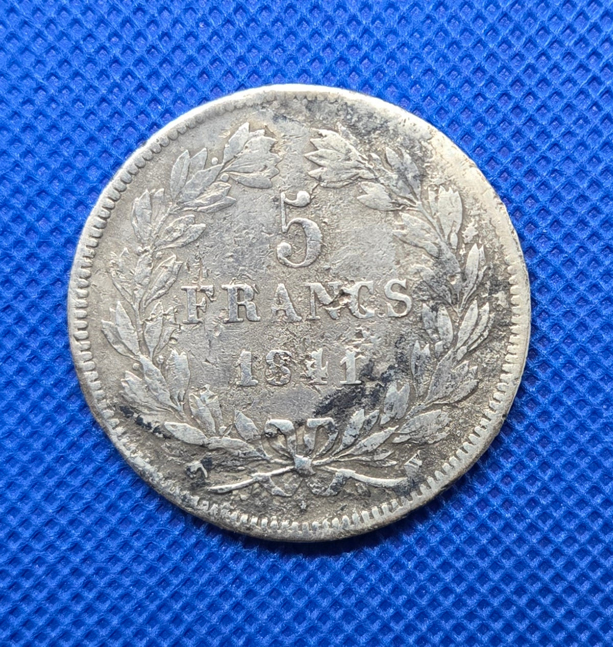 Santo Andre Shipwreck 1841 5 Francs