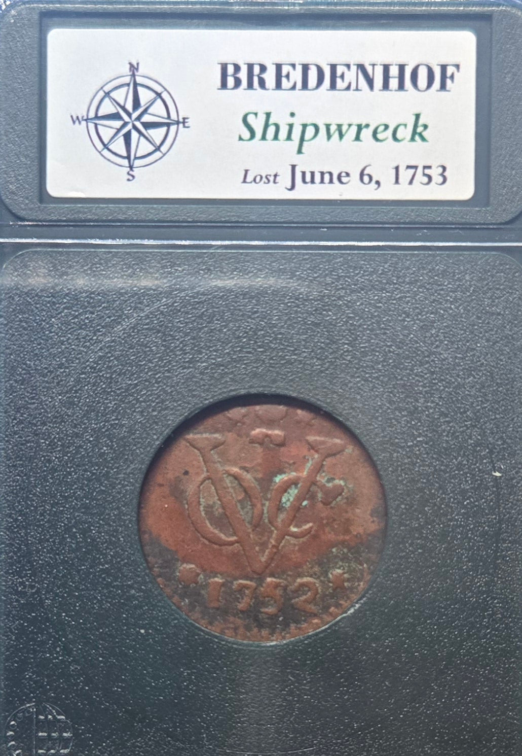 Bredenhof Shipwreck 1752 Duit
