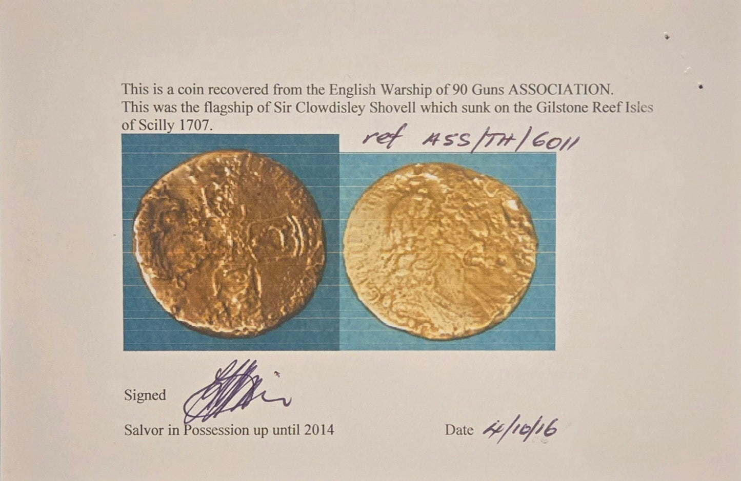 Association Shipwreck Half Crown