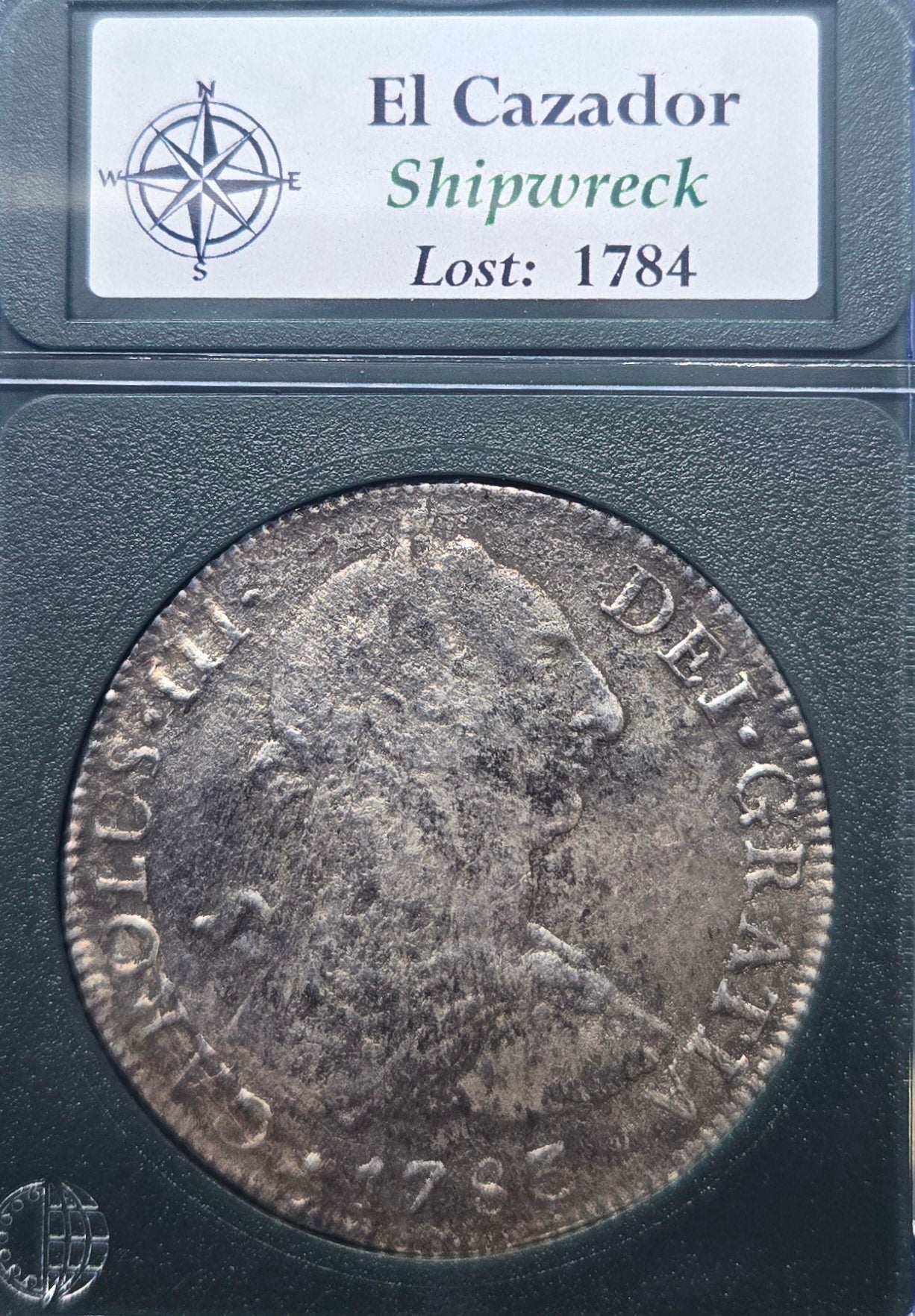 El Cazador Shipwreck 1783 8 Reale