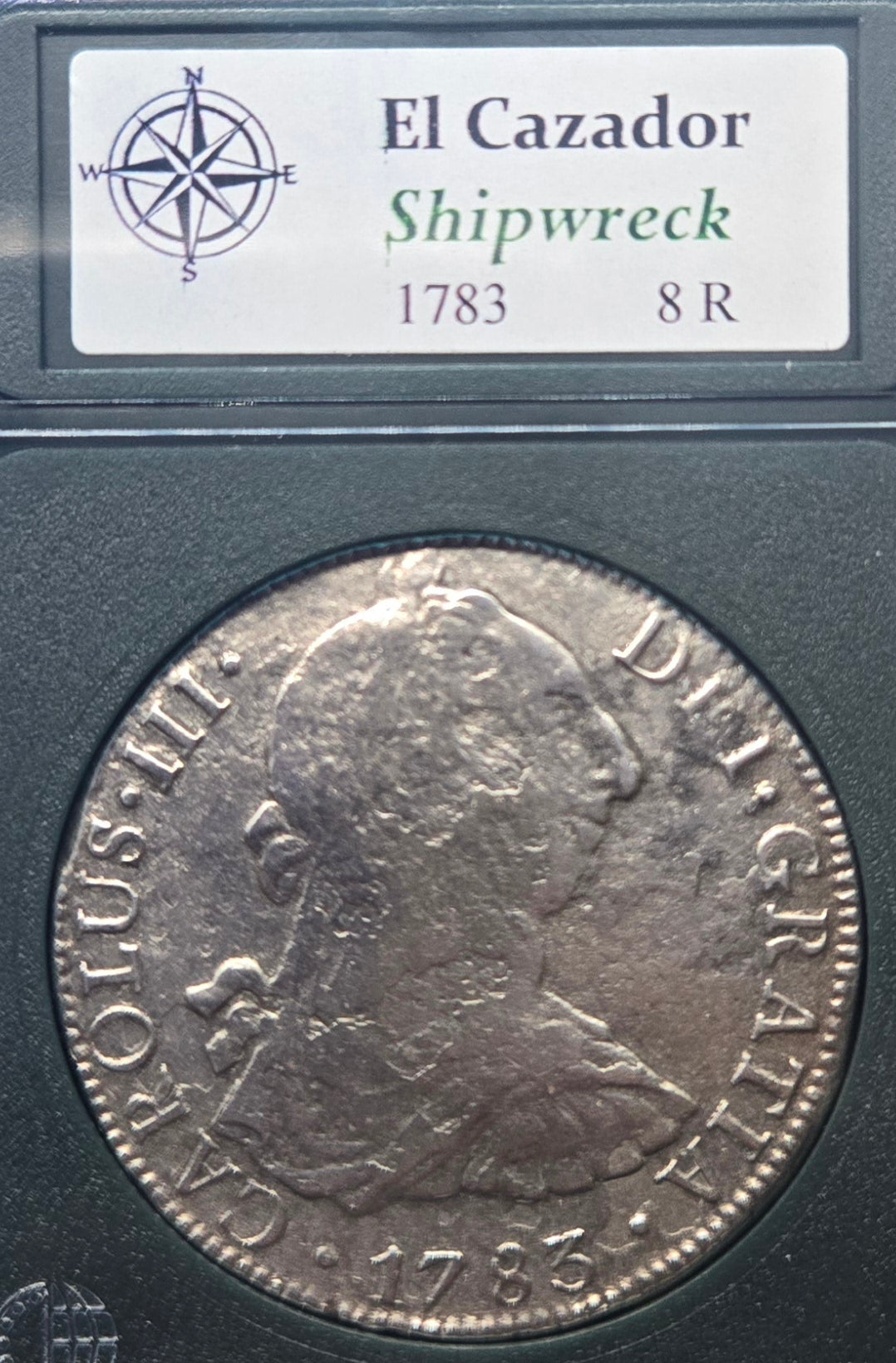 El Cazador Shipwreck 1783 8 Reale
