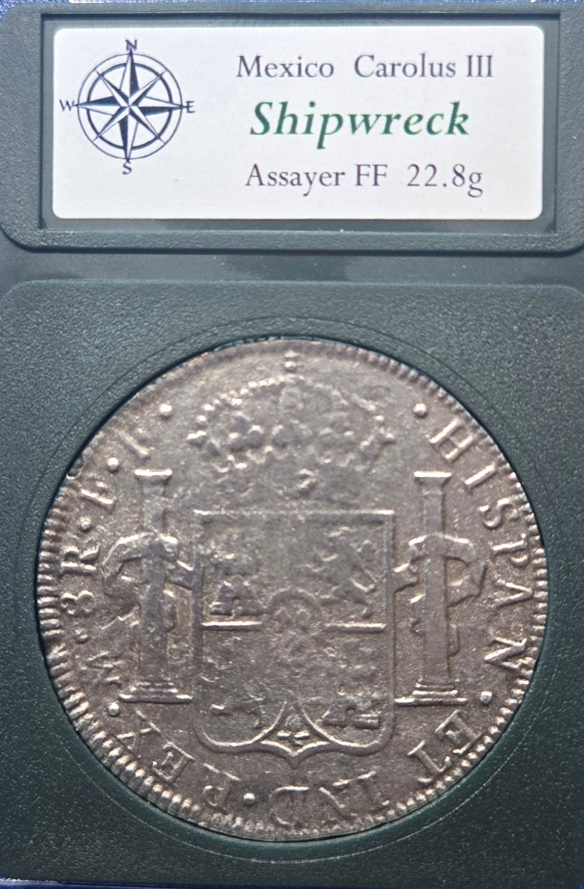 El Cazador Shipwreck 1783 8 Reale