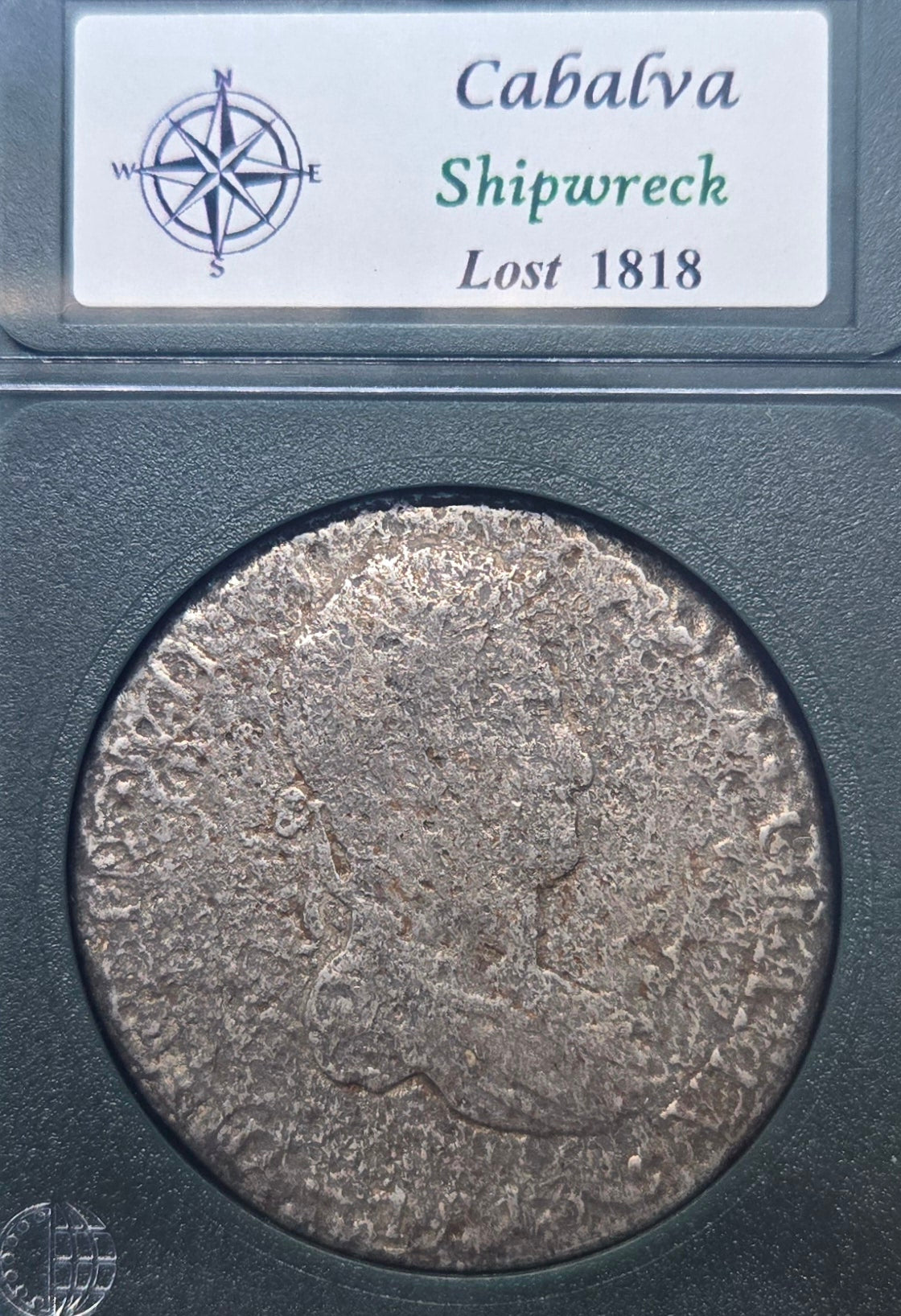 Cabalva Shipwreck 1813 8 Reale