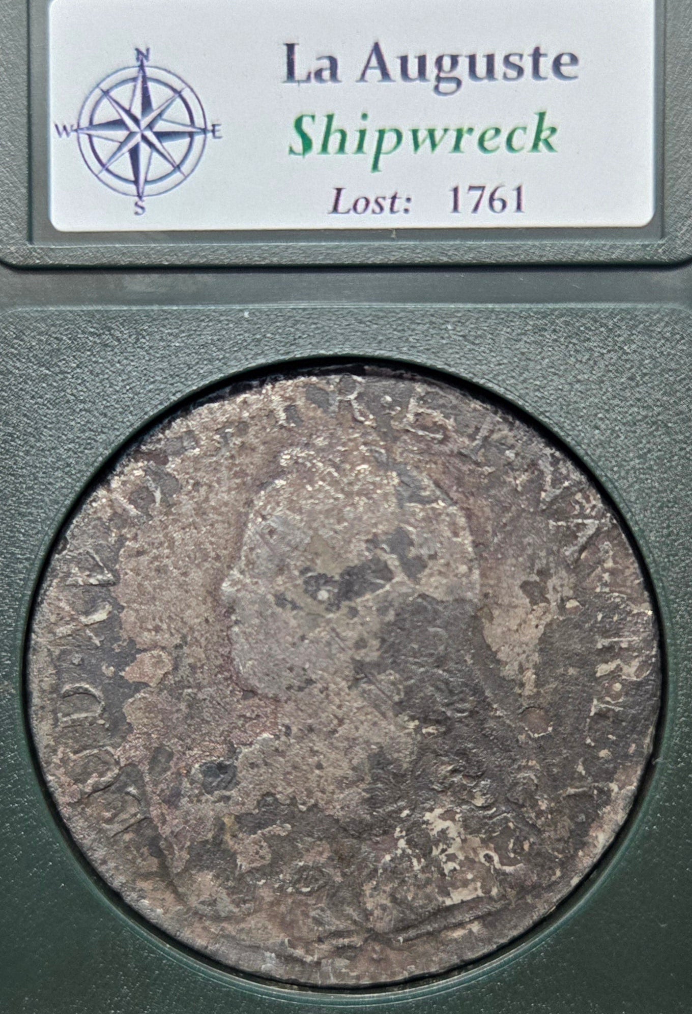La Auguste Shipwreck 1726 ECU