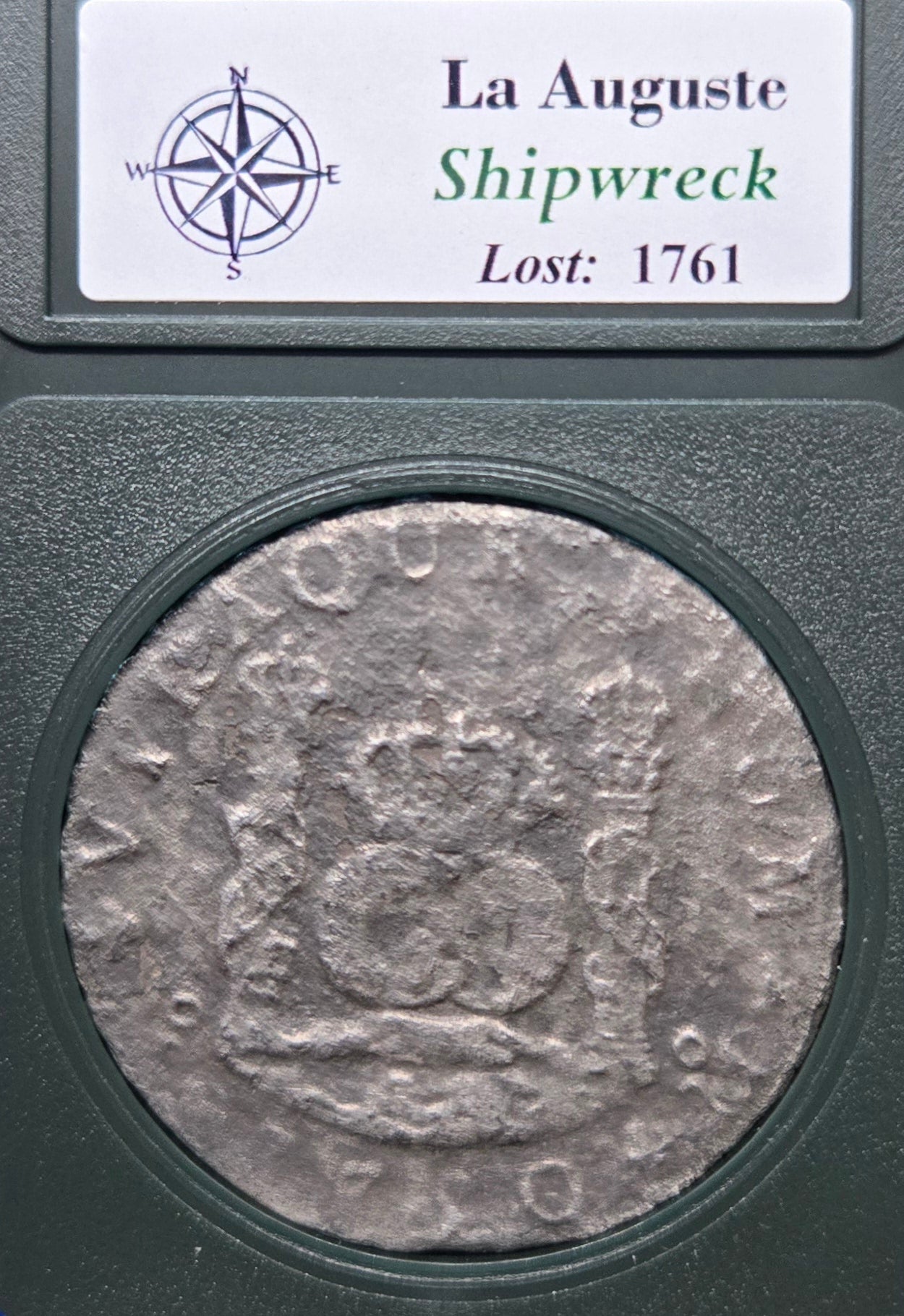 La Auguste Shipwreck 1750 8 Reale