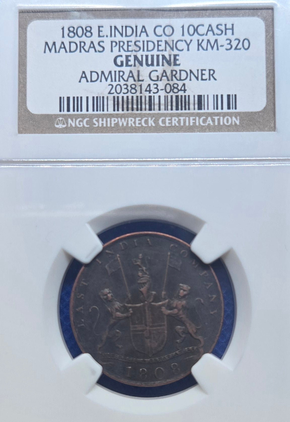 Admiral Gardner Shipwreck 10 Cash