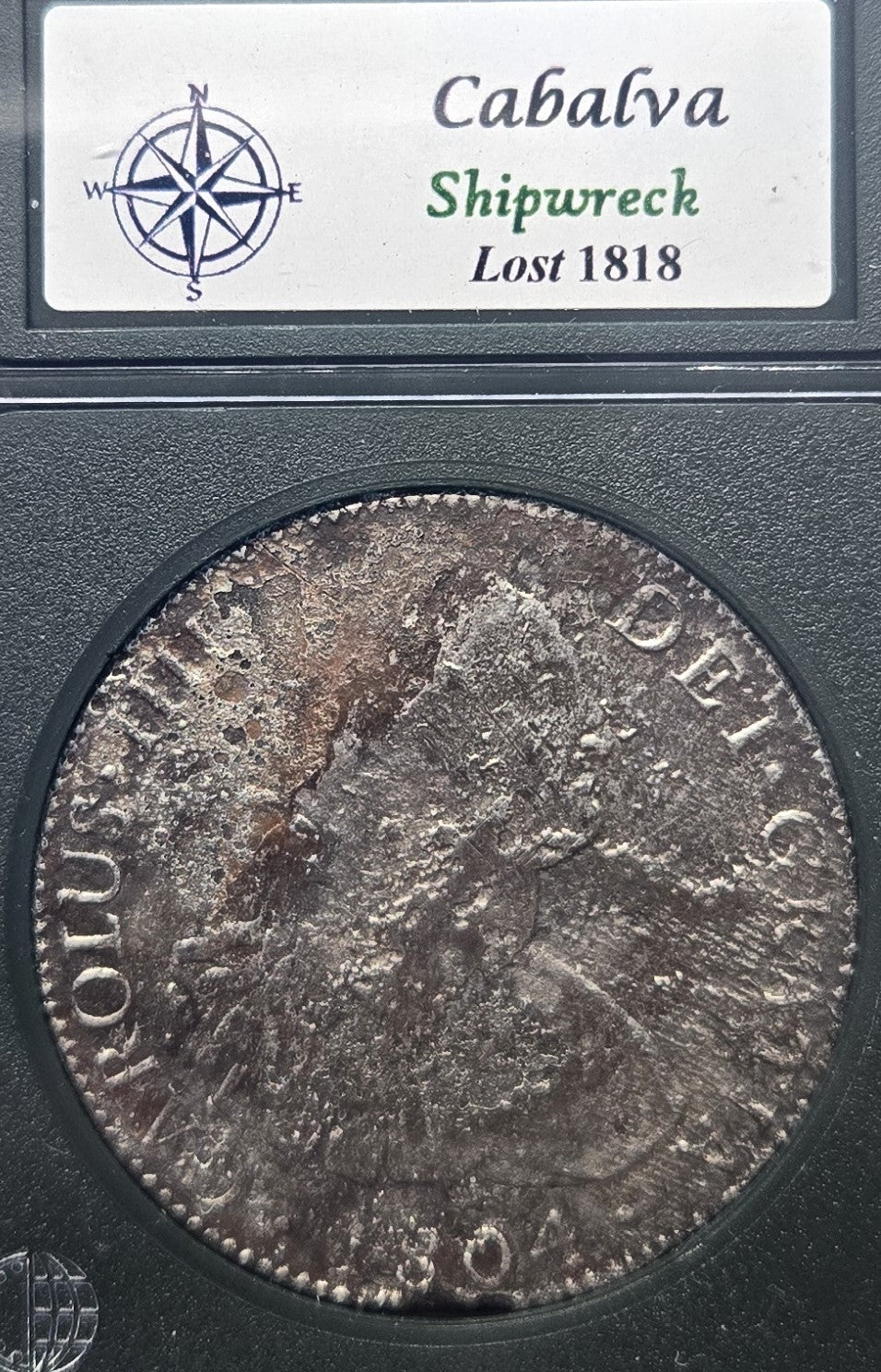 Cabalva Shipwreck 1804 8 Reale