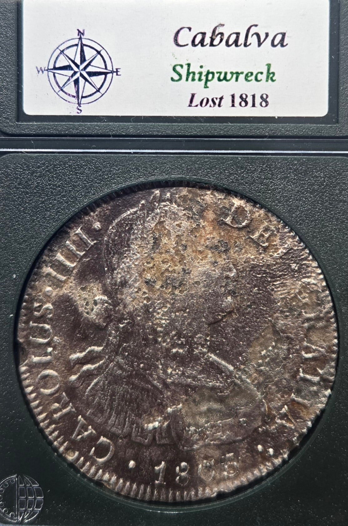 Cabalva Shipwreck 1805 8 Reale