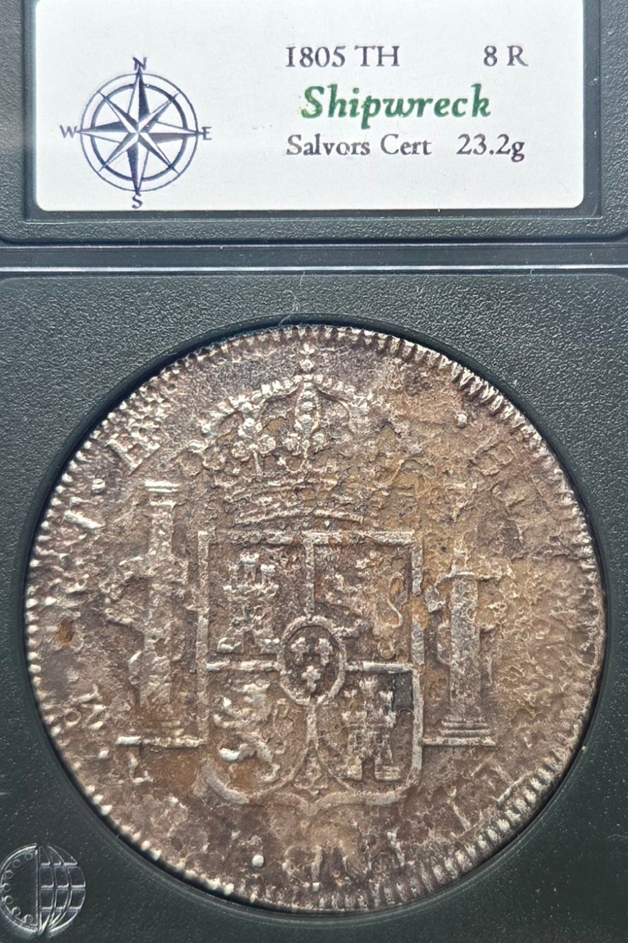 Cabalva Shipwreck 1805 8 Reale