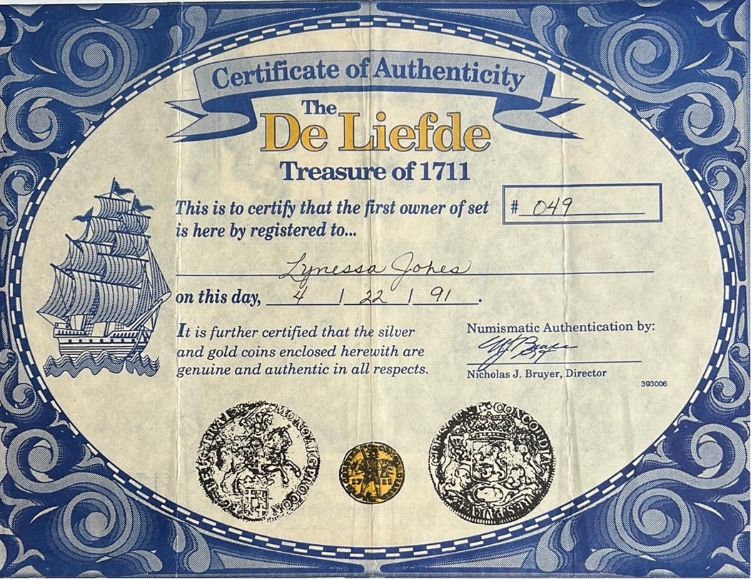 De Liefde Shipwreck 1711 Ducat