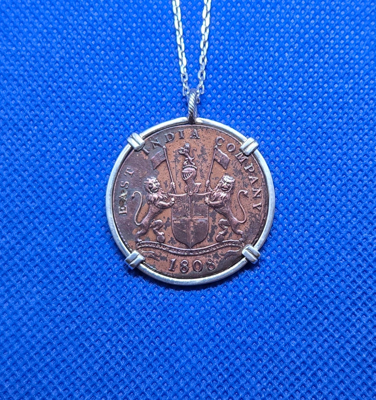 Admiral Gardner SILVER PENDANT with SILVER CHAIN XX Cash