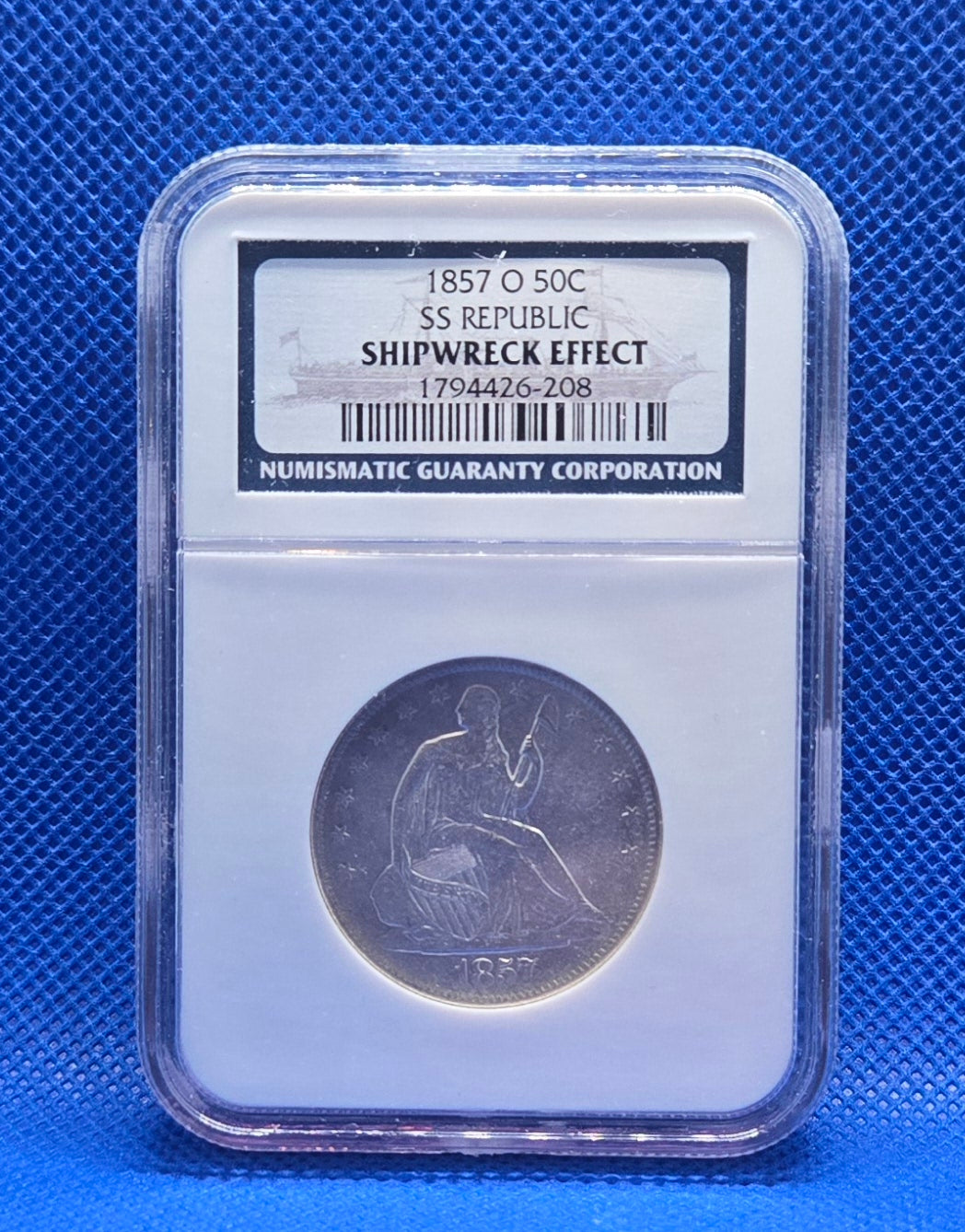 SS Republic 1857-O 50C