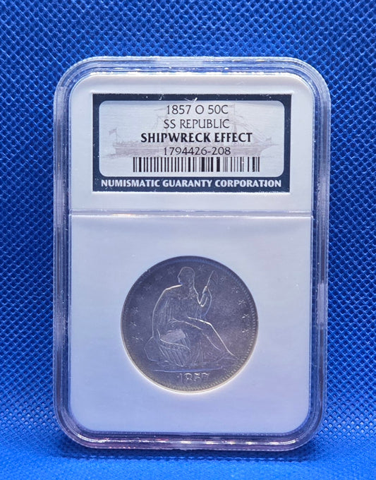 SS Republic 1857-O 50C