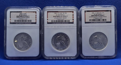 SS Republic 3 Coin Set