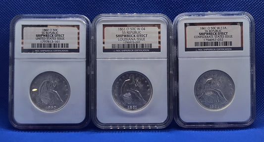 SS Republic 3 Coin Set