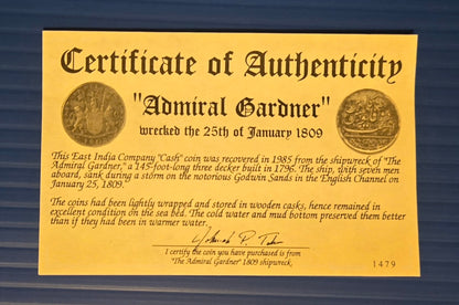 Admiral Gardner GOLD PENDANT  X Cash