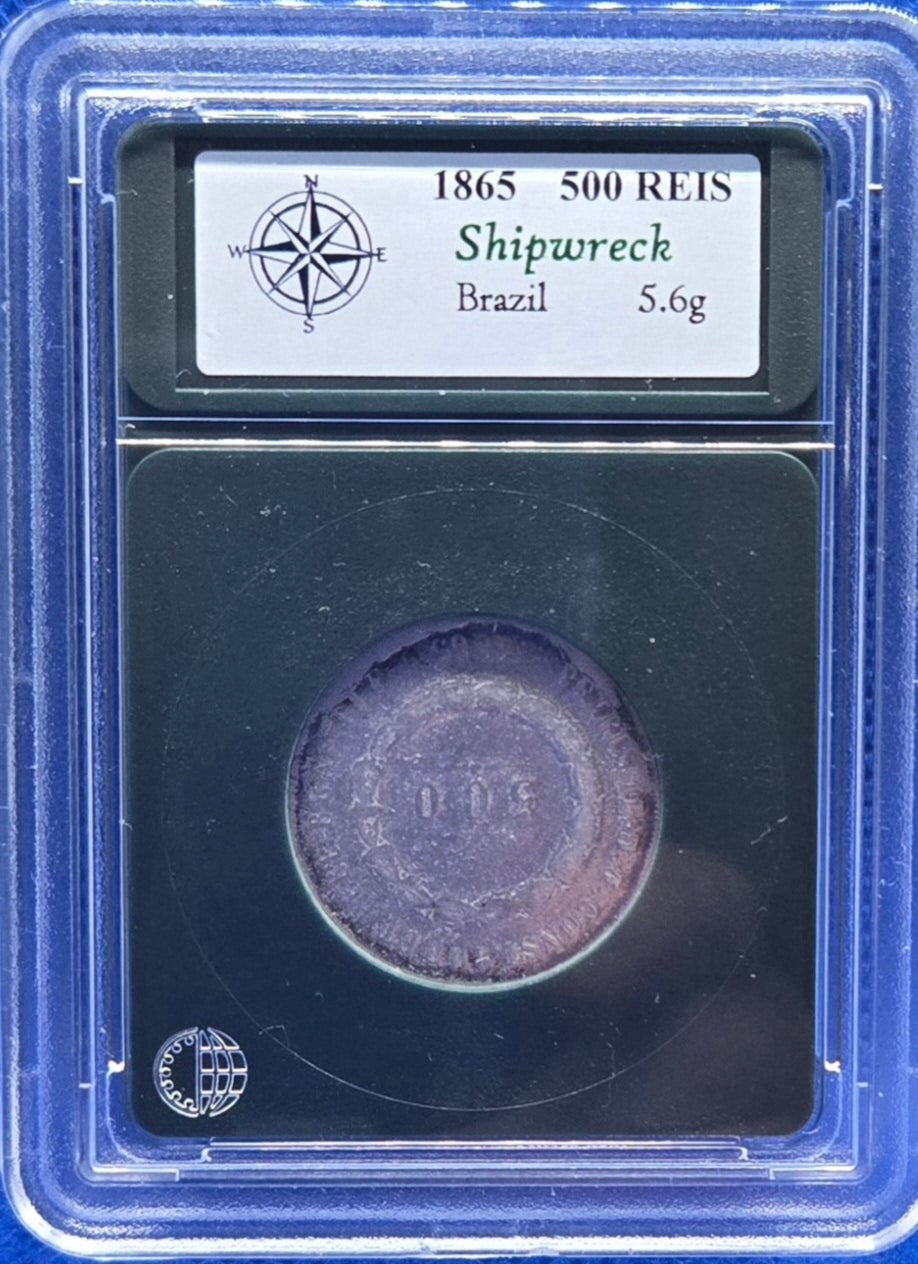 Douro Shipwreck Treasure Silver 500 Reis
