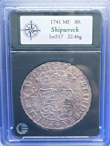 Reijgersdaal Shipwreck 1741 8 Reale