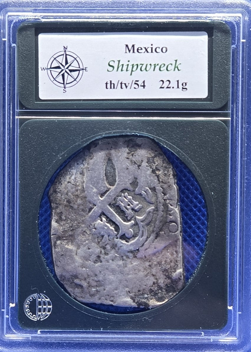 Vliegenthart Shipwreck 1732 8 Reale cob
