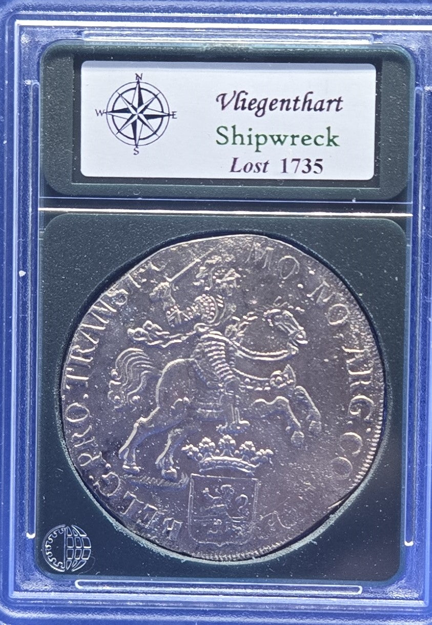 Vliegenthart Shipwreck 1733 Silver Rider Ducaton