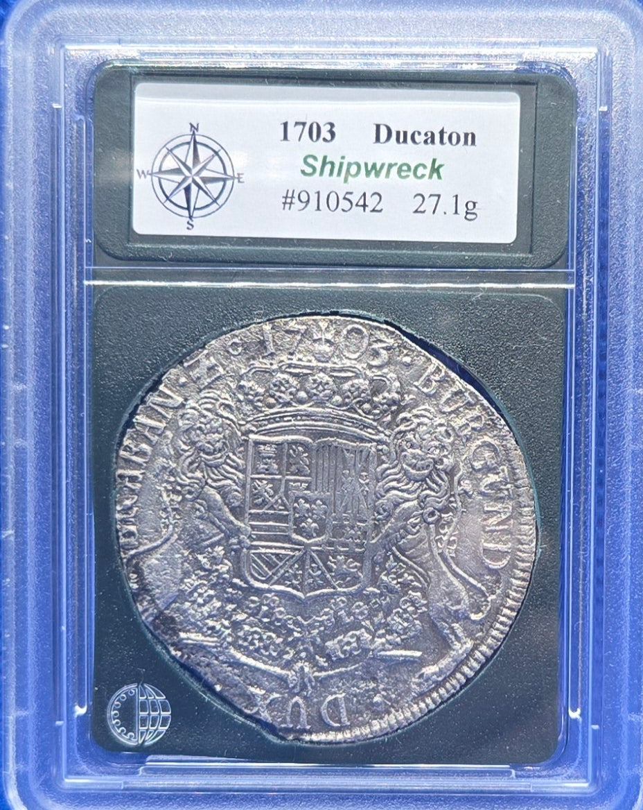 Vliegenthart Shipwreck Brabant 1703 Ducaton