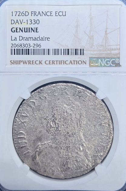 La Dromadaire Shipwreck 1726 D ECU