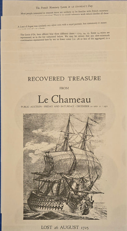 Le Chameau Shipwreck 1725 ECU