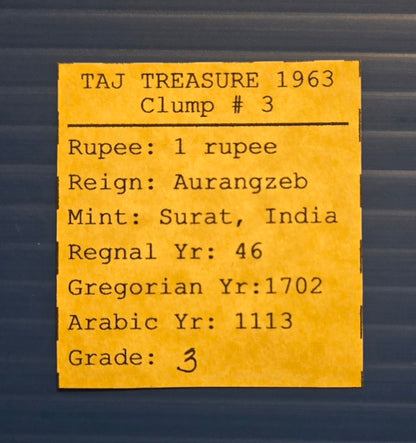 Taj Mahal Treasure Silver Rupee