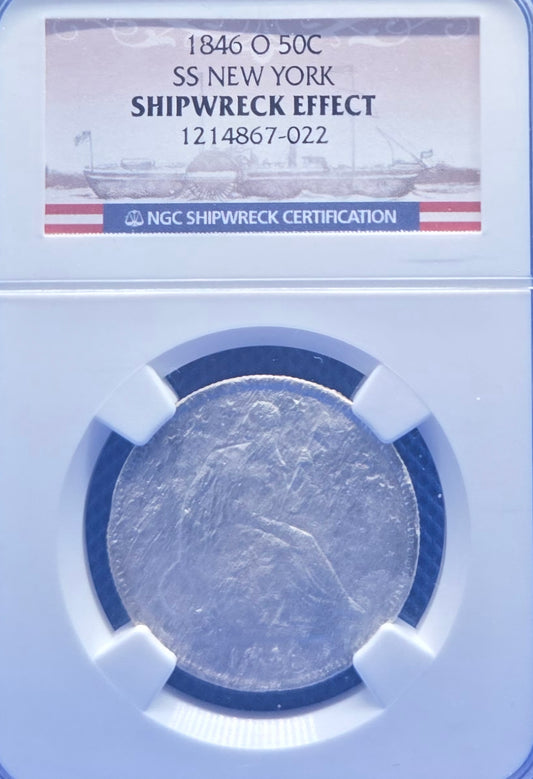 SS New York 1846 50c