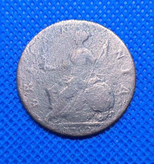 Colossus 1752 Half Penny