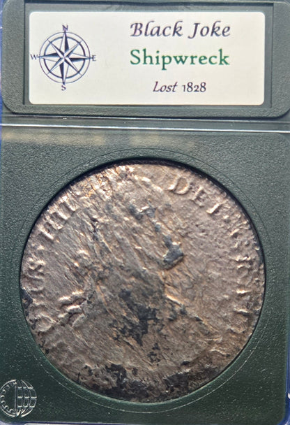Black Joke Shipwreck, 1807/6 8 Reale