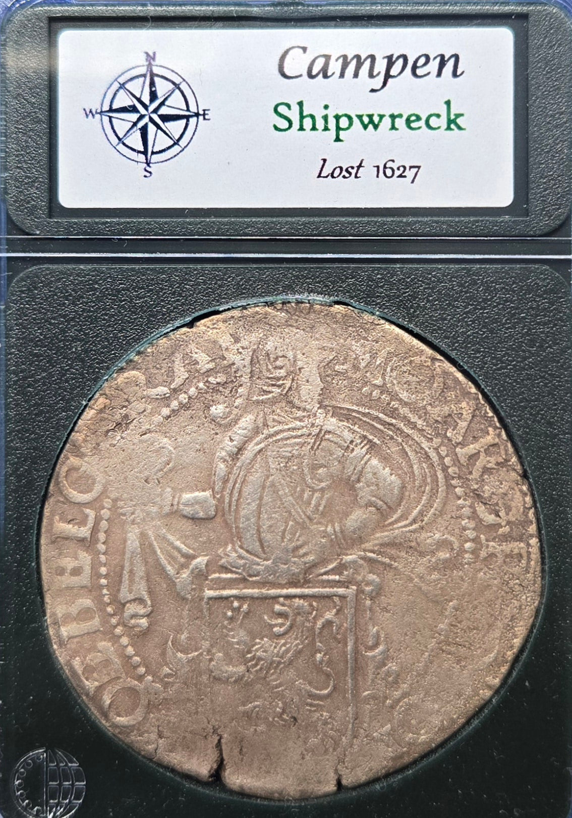 Campen Shipwreck  1618  “Lion” daalder