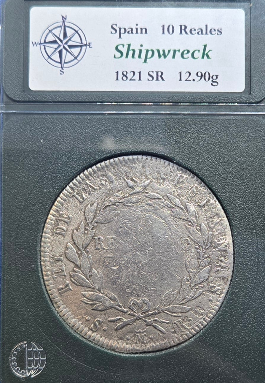 Santo Andre Shipwreck 1821 10 Reale