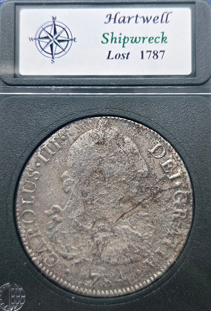 Hartwell Shipwreck 1784 8 Reale